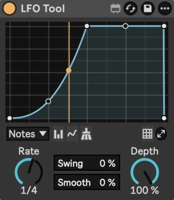 LFO Tool device in Ableton Live